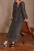 Flowing Liviana Print - Black