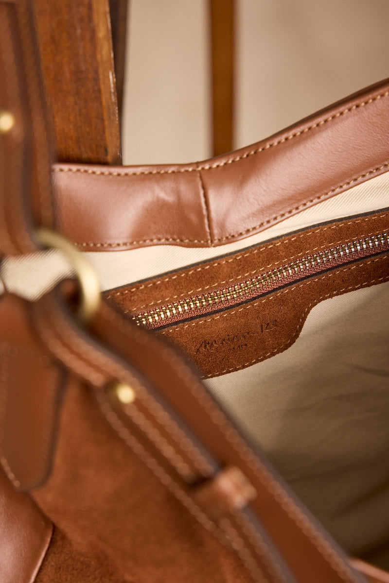 Sac Cabas Gaston - Chocolat