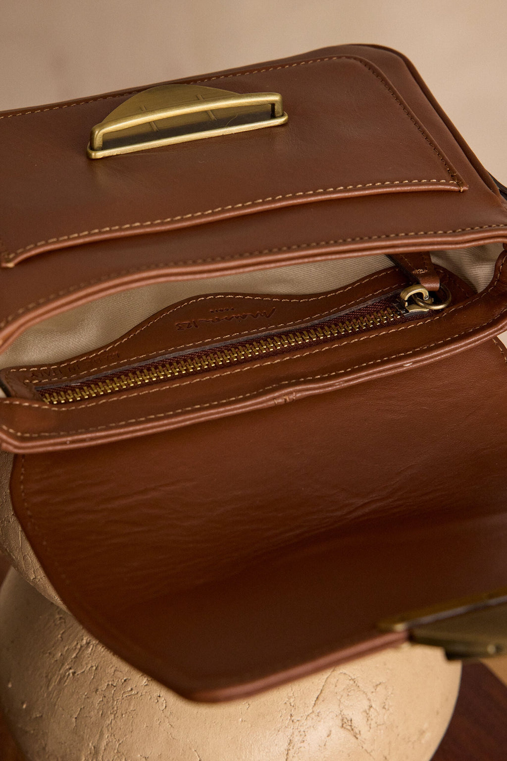 Petit Sac Gaston Mini - Chocolat