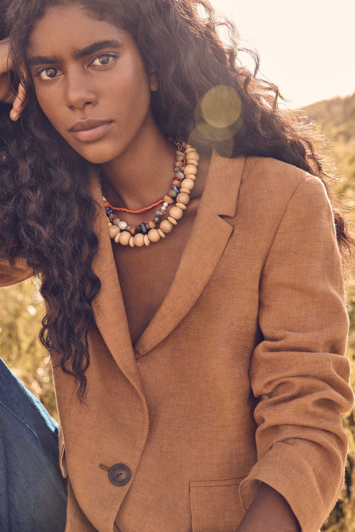 Nélia Plain Jacket - Caramel