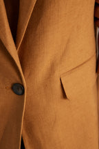 Nélia Plain Jacket - Caramel
