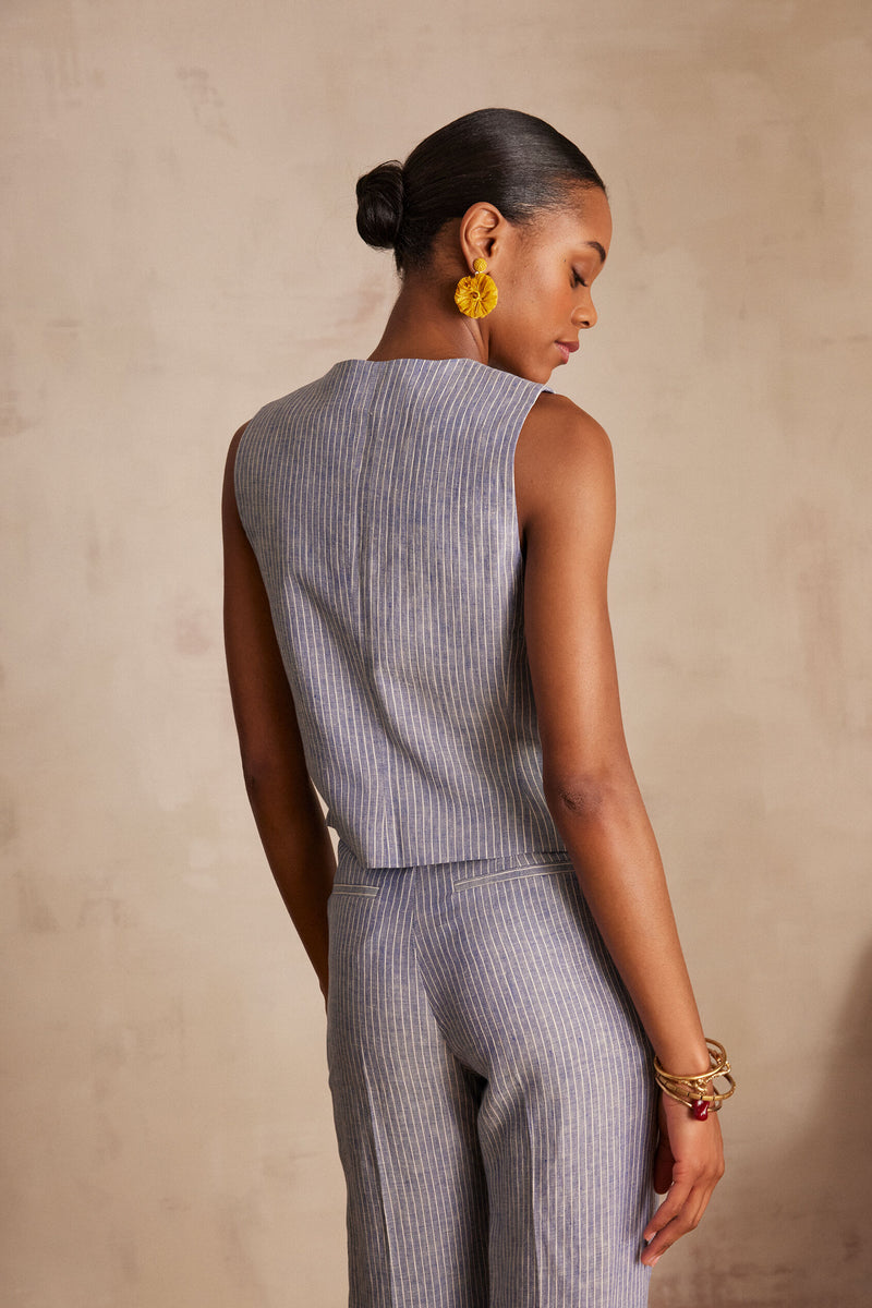 Gilet Cenia - Glacier