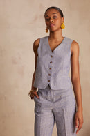 Gilet Cenia - Glacier