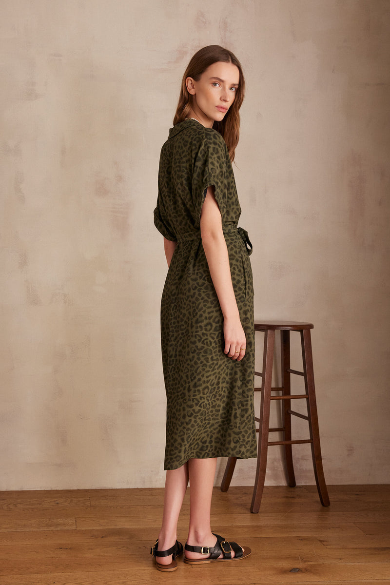 Robe Louisa - Kaki