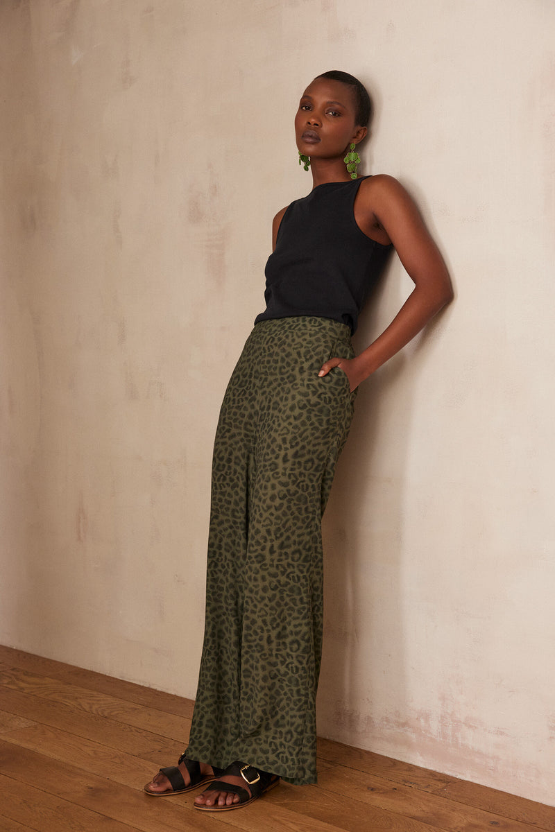 Pantalon Leana - Olive