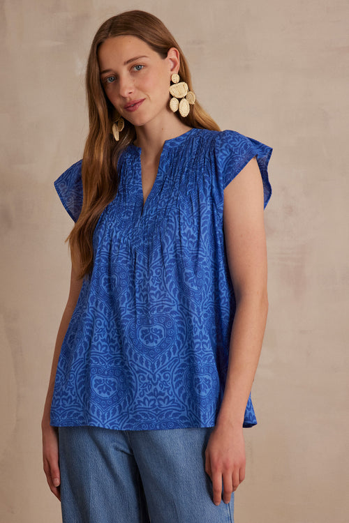 Blouse Billie - Bleu