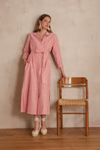 Flou Lois Striped - Red