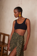 Foulard Ville Dan - Kaki