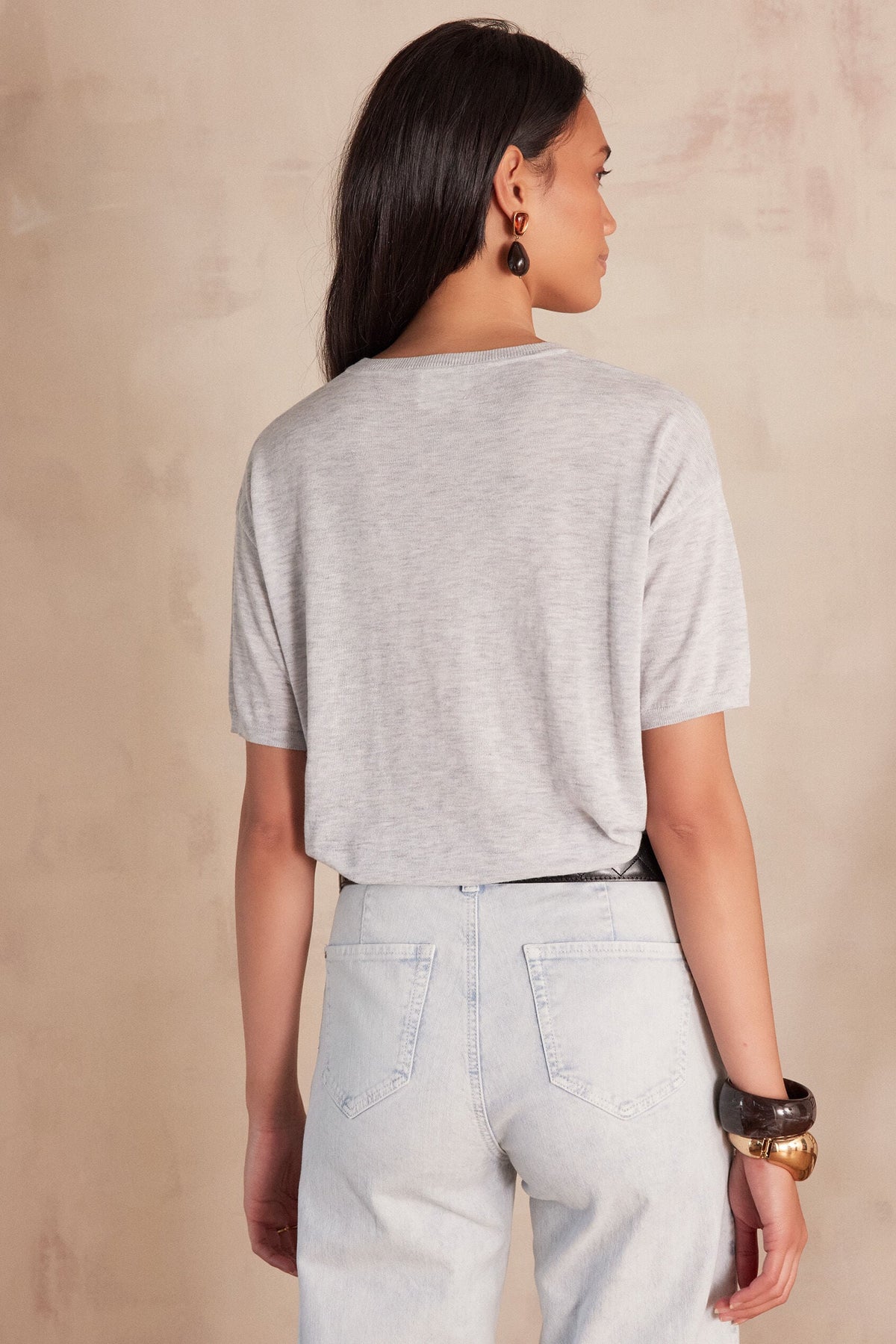 Benson Jumper - Pale Grey