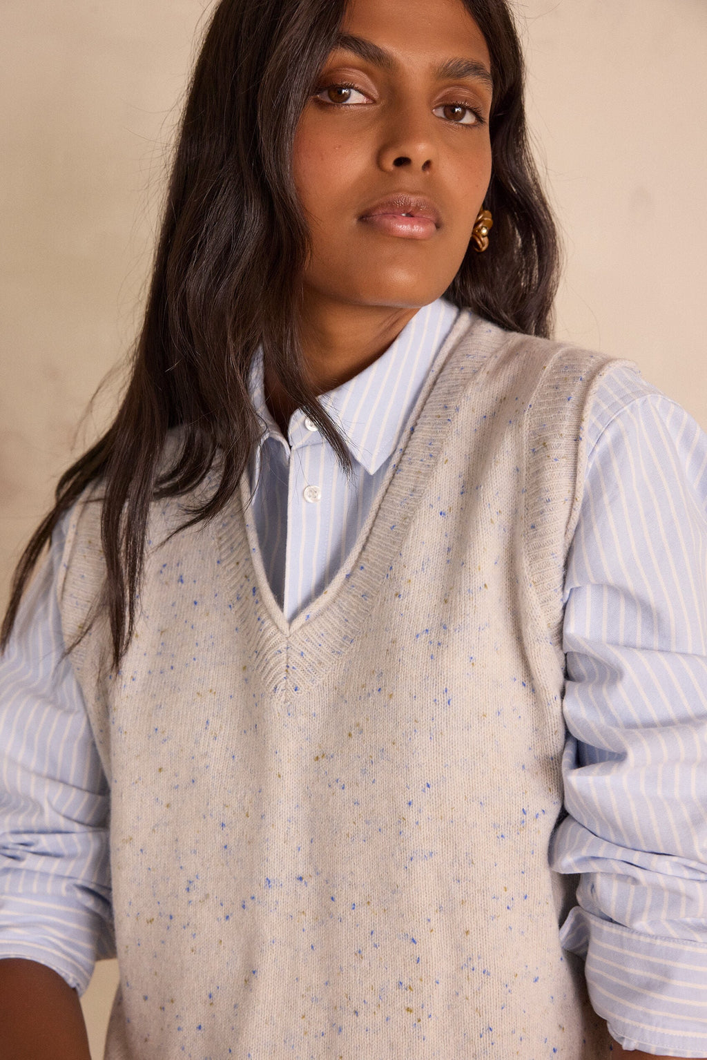Basile Bis Jumper - Light Heather Grey