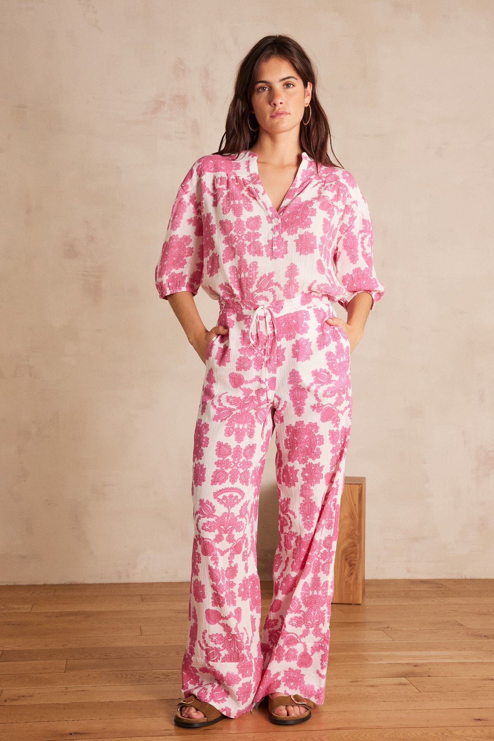 Prince Bis Printed Trousers - Primerose