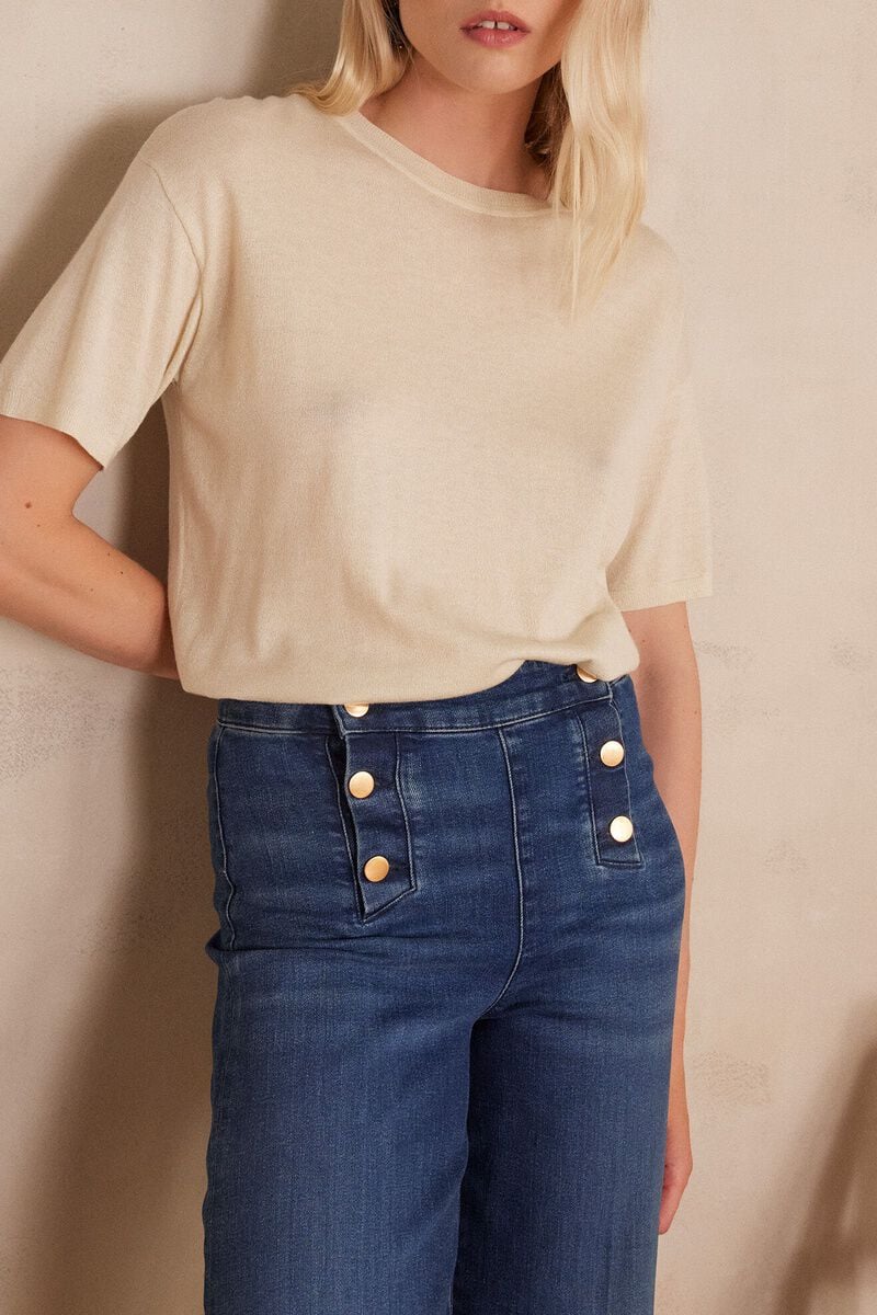 Benson Bis Jumper - Cream