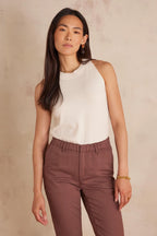 Bayron Bis Vest Top - Cream