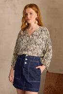 Blouse Promise - Encre