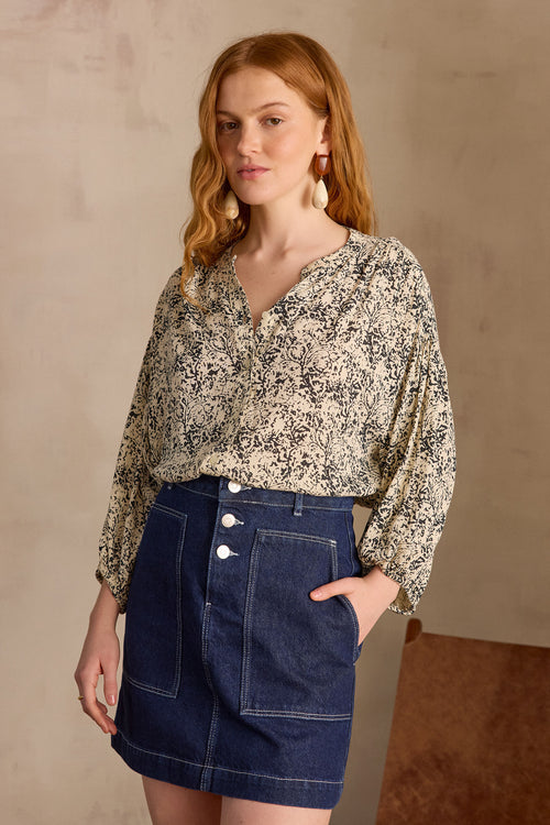 Blouse Promise - Encre