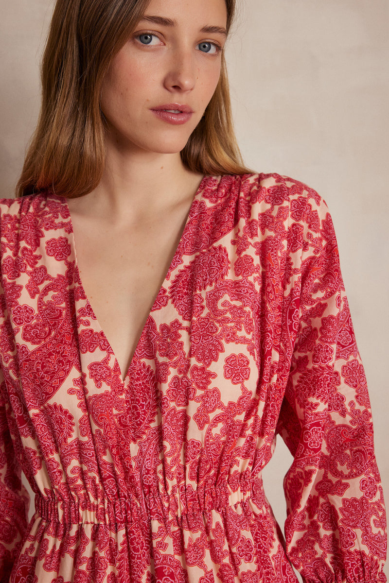 Robe Lorenza - Fuchsia Clair