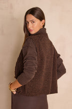 Pull Barney - Marron Foncé