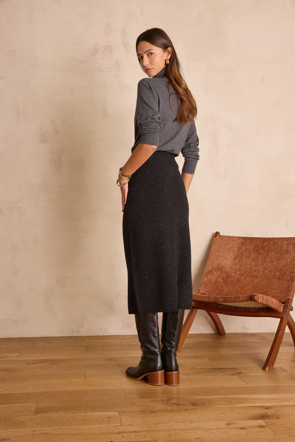 Caline Knit - Black