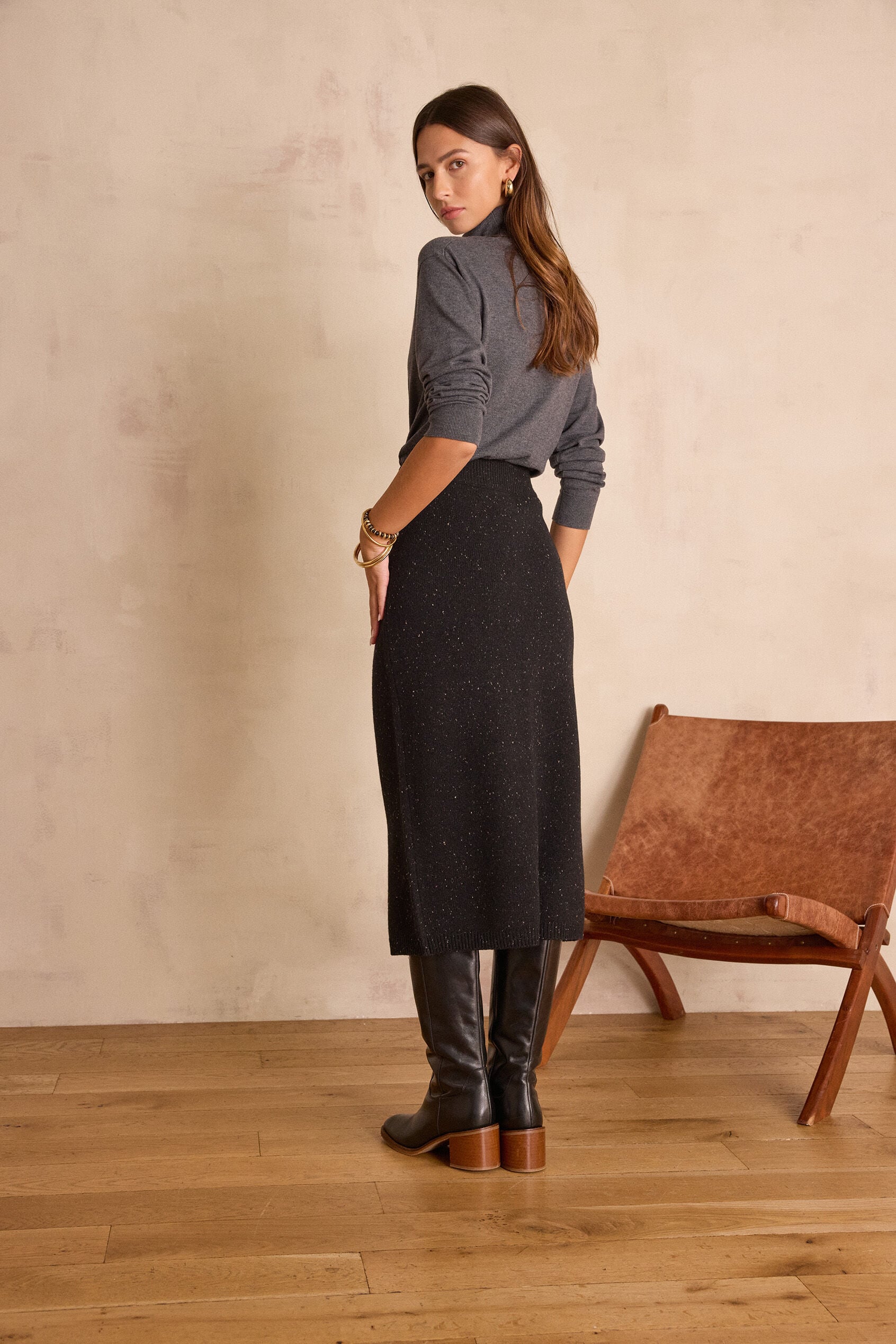 Caline Knit - Black