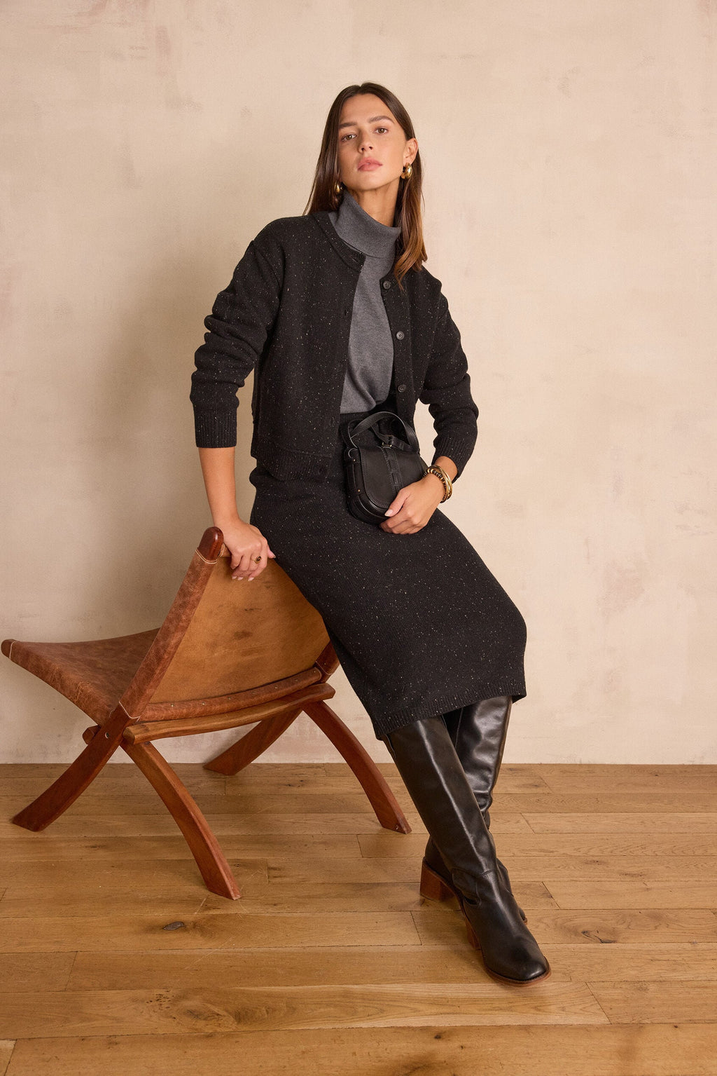 Caline Knit - Black