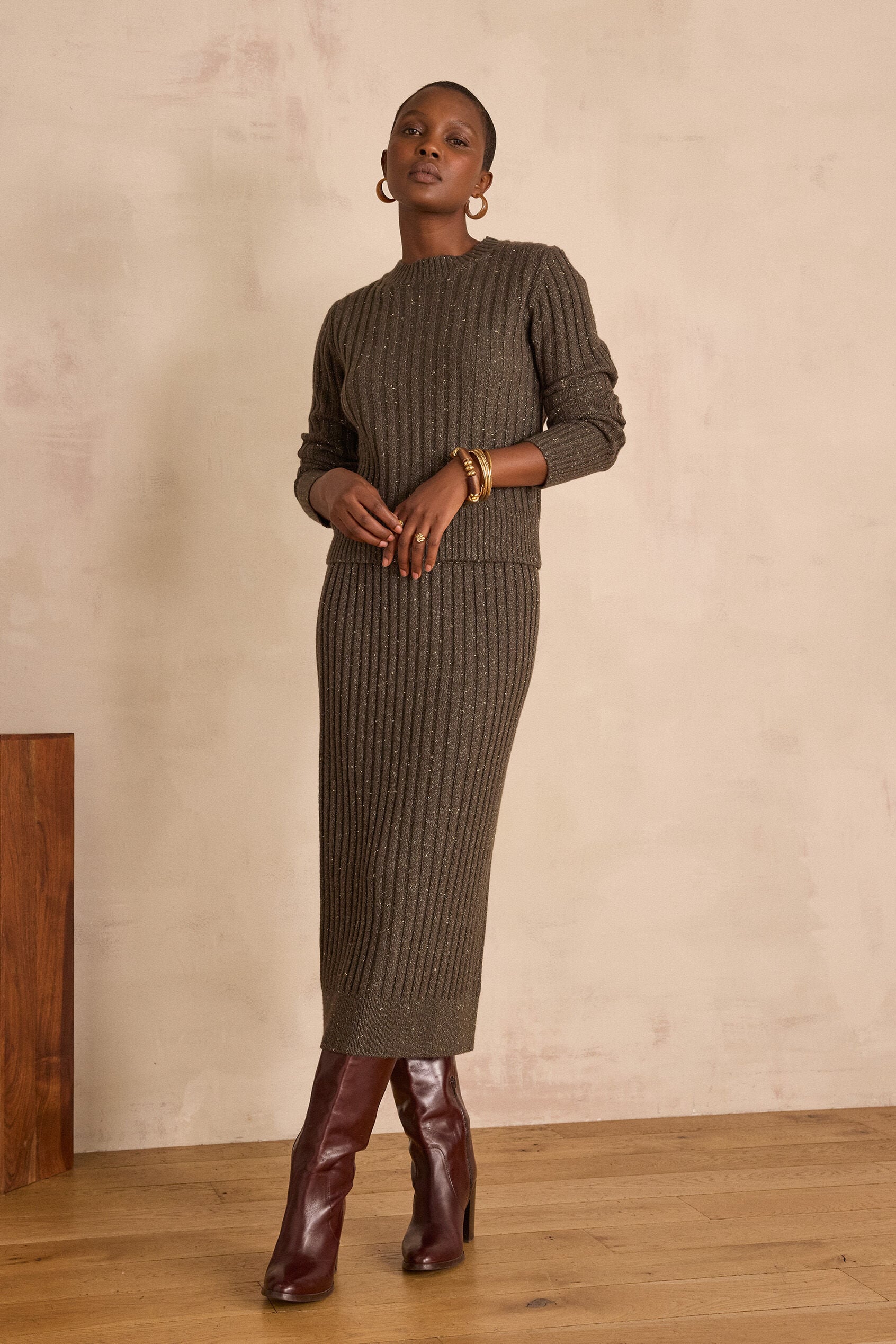 Emma Knitwear - Duck Blue