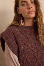 Balkis Jumper - Aubergine