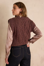 Balkis Jumper - Aubergine