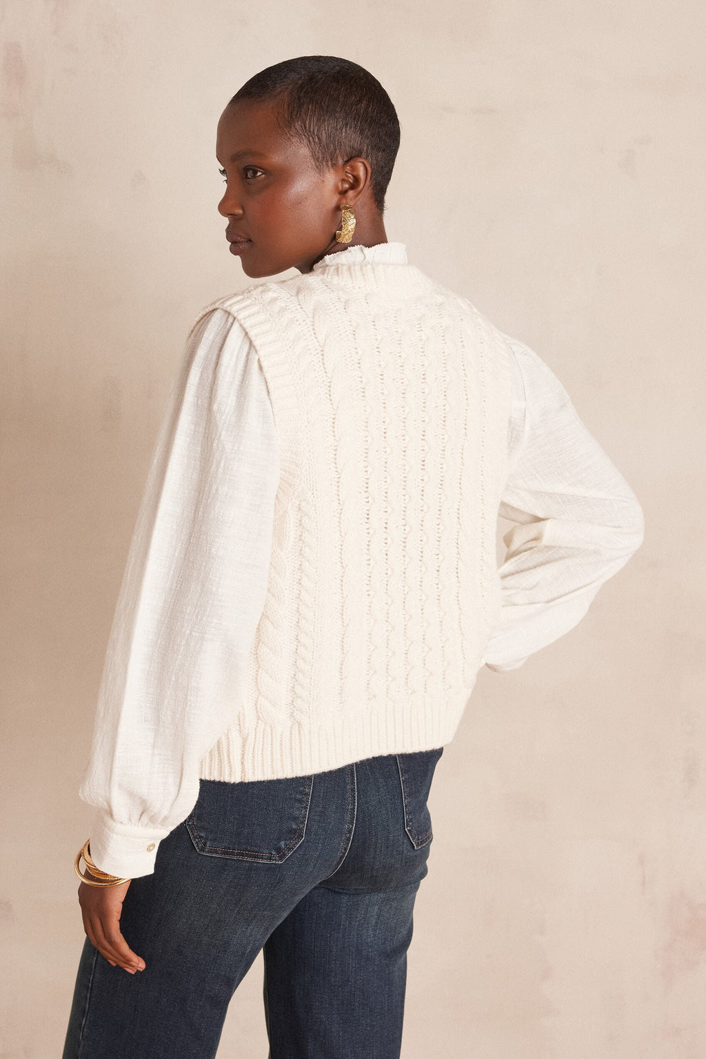 Bixente Cardigan - Cream