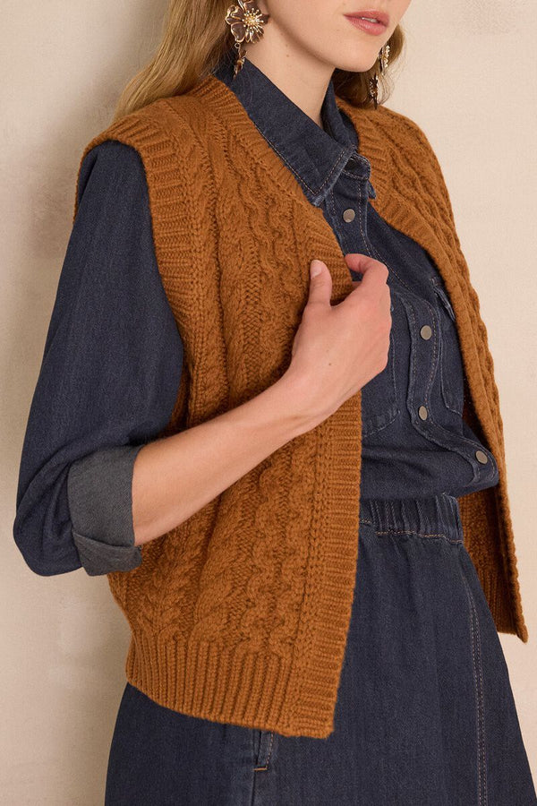 Cardigan Bixente - Cannella