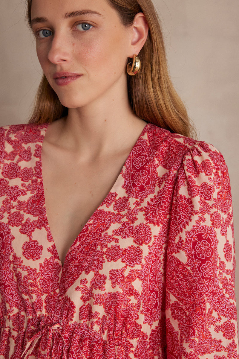 Robe Liame - Fuchsia Clair