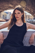 Rive Knit Dress - Black