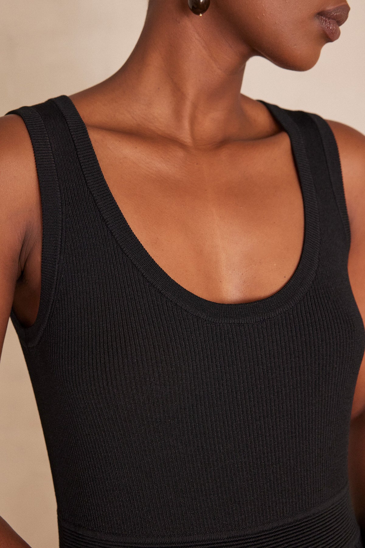 Rive Knit Dress - Black