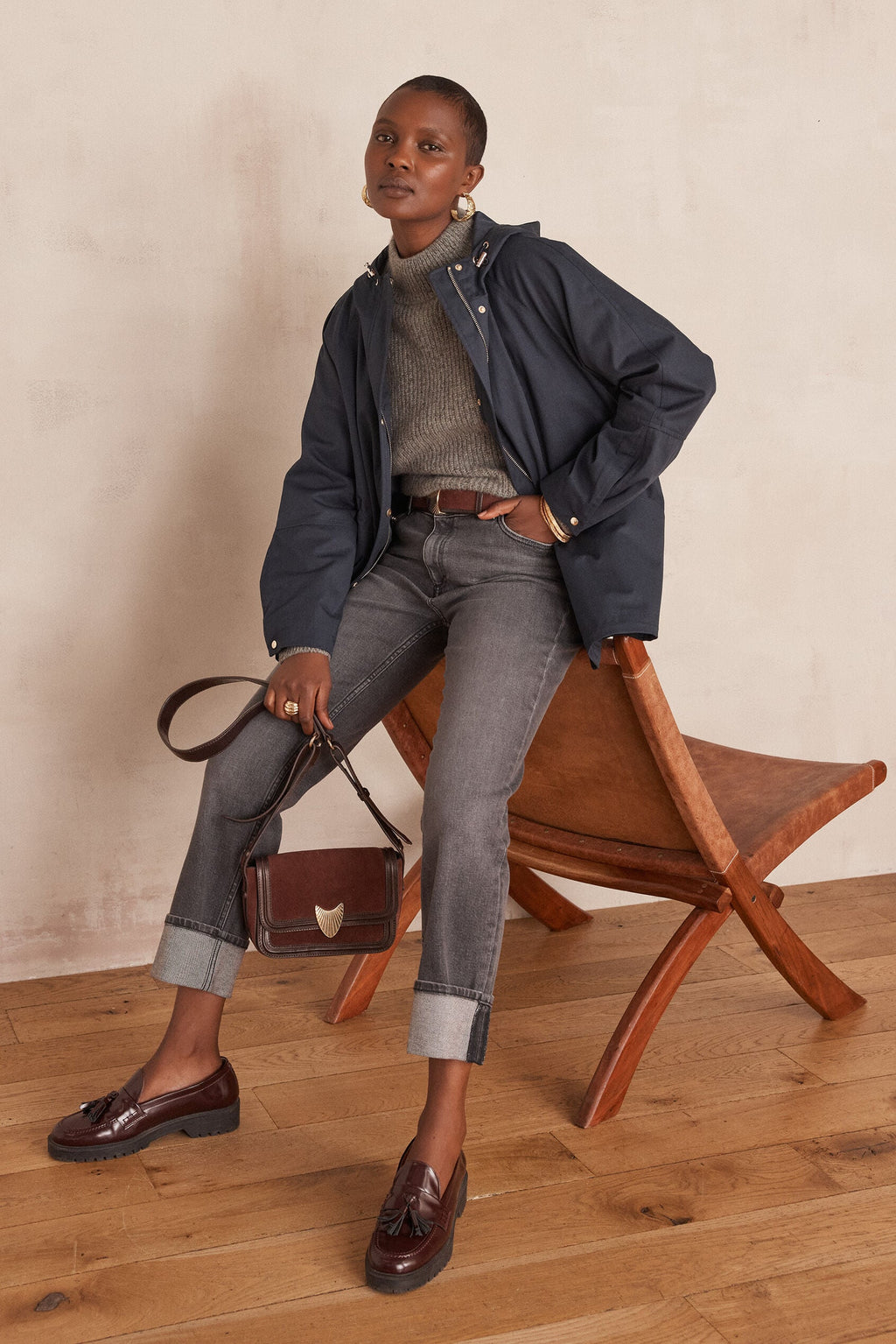 Annette Parka - Mouse Grey