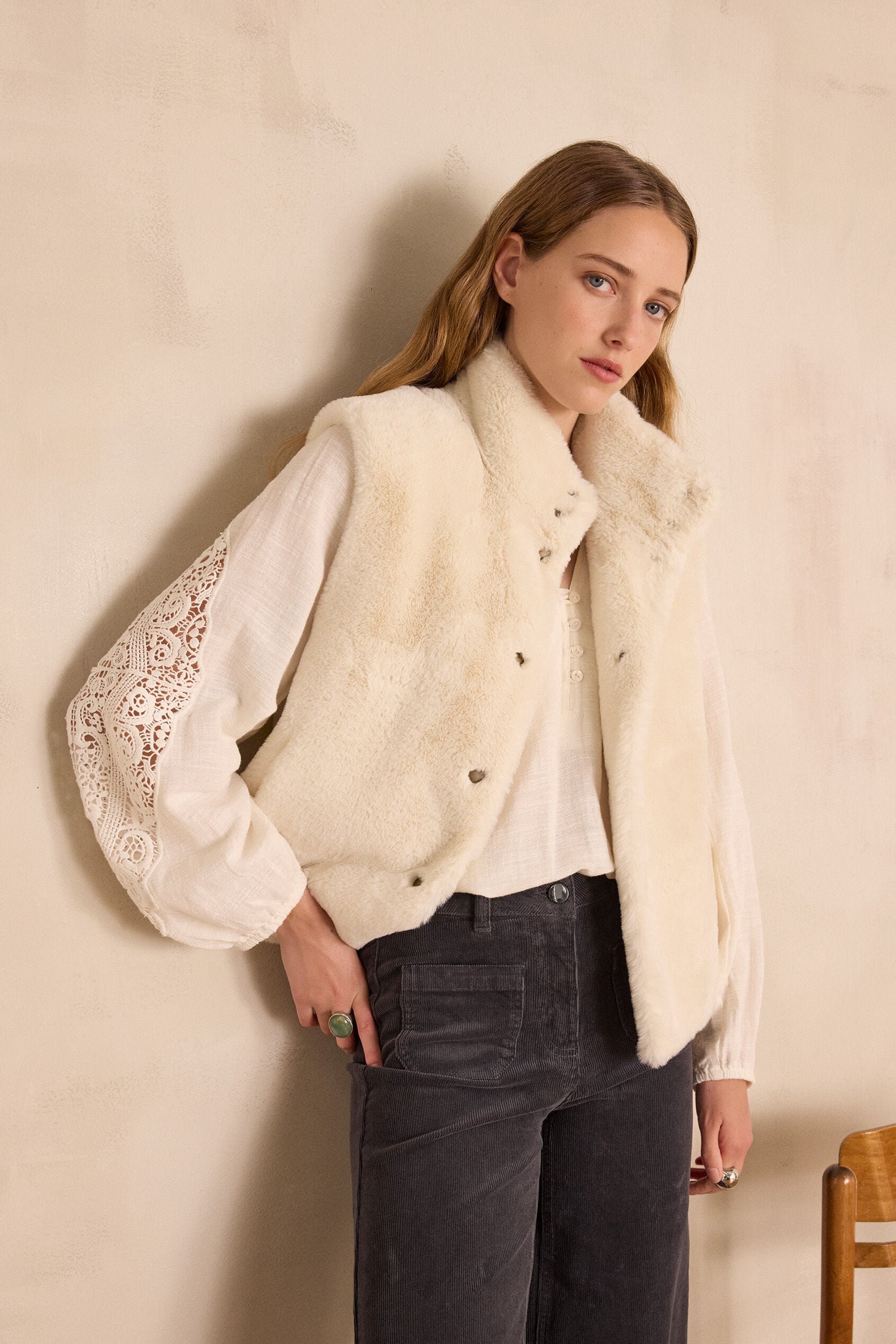 Suzanne Cardigan - Cream