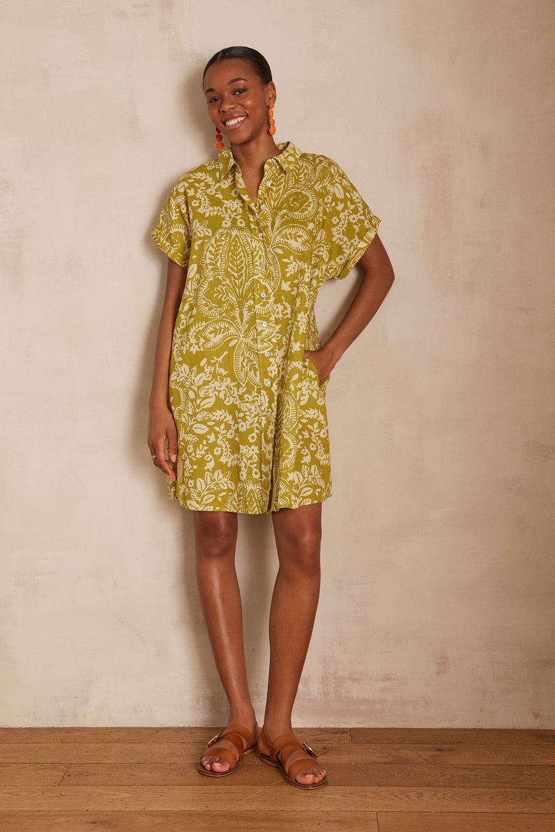 Robe Louisiana - Ocre