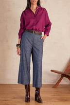 Pantalon Berthie Bis Uni - Délavé Clair