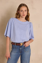 Angèle T-shirt - Sky Blue