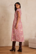 Flou Rêve Imprimé - Dark Fuchsia