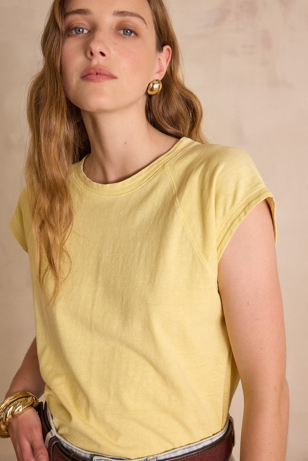 Aura T-shirt - Lemon