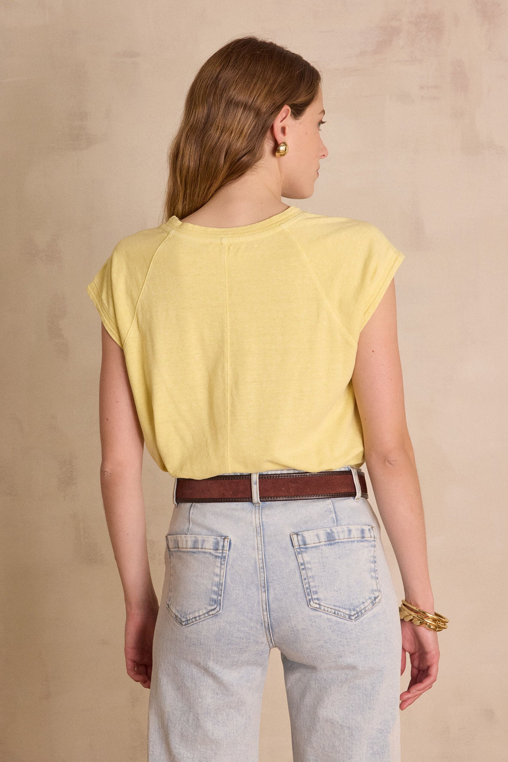 Aura T-shirt - Lemon