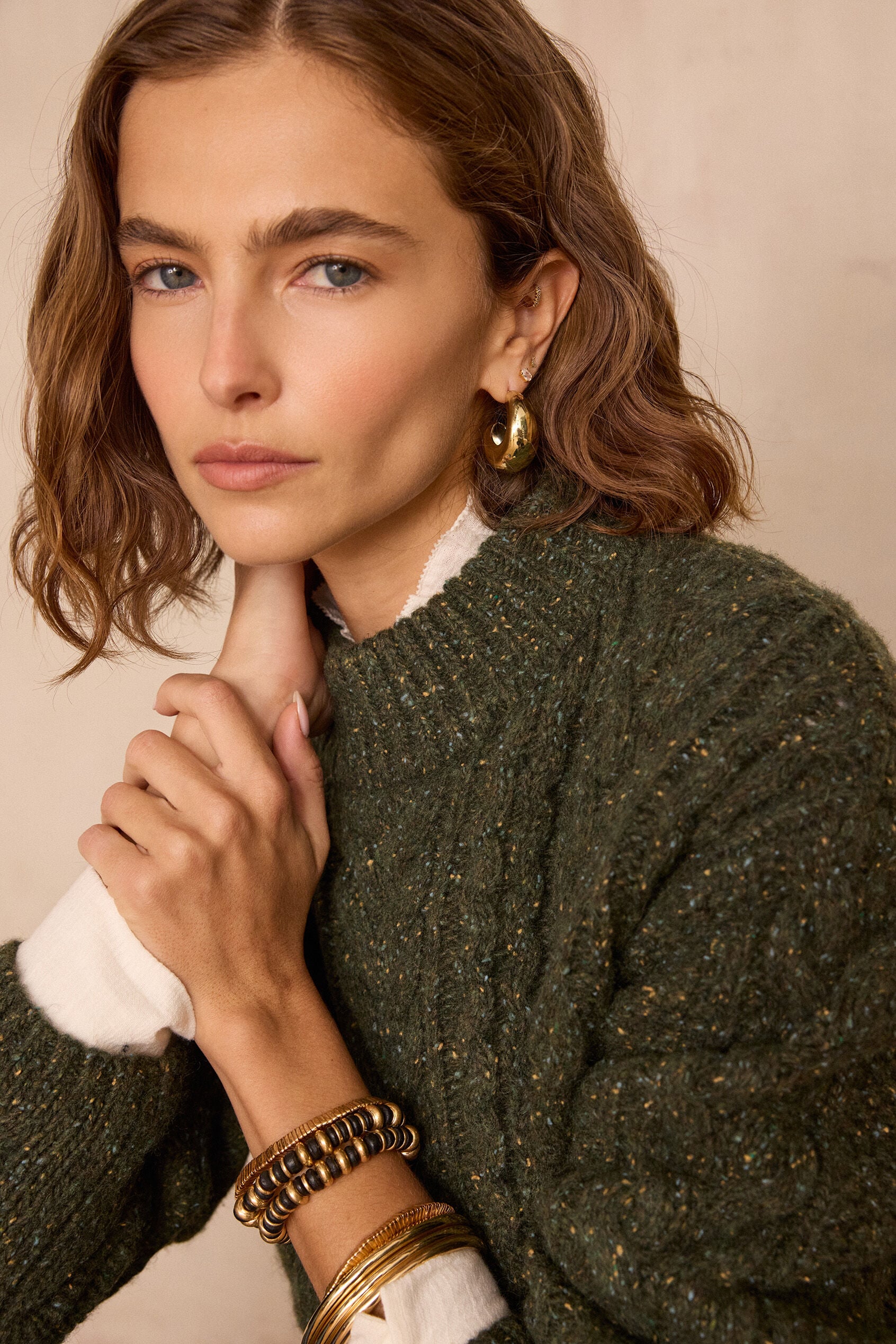 Brandon Jumper - Khaki