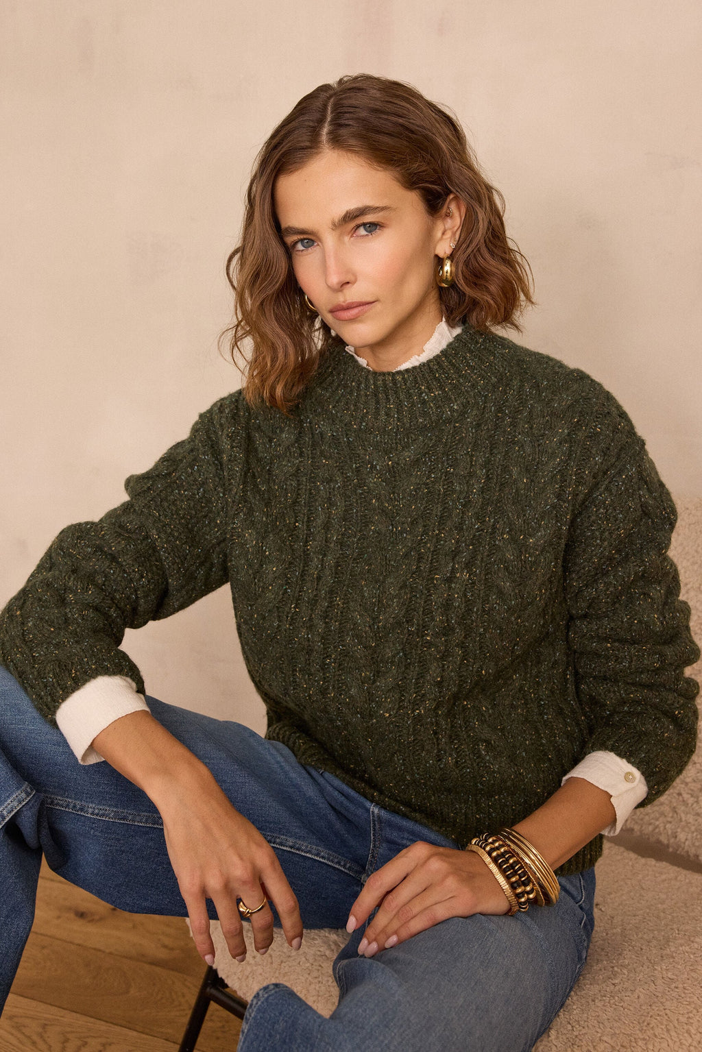 Brandon Jumper - Khaki