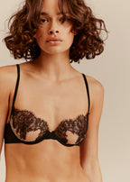 Lingerie Nuit Bianca -Black-Balcony - Nero - Donna