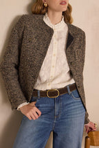 Pia Tweed Jacket - Anthracite