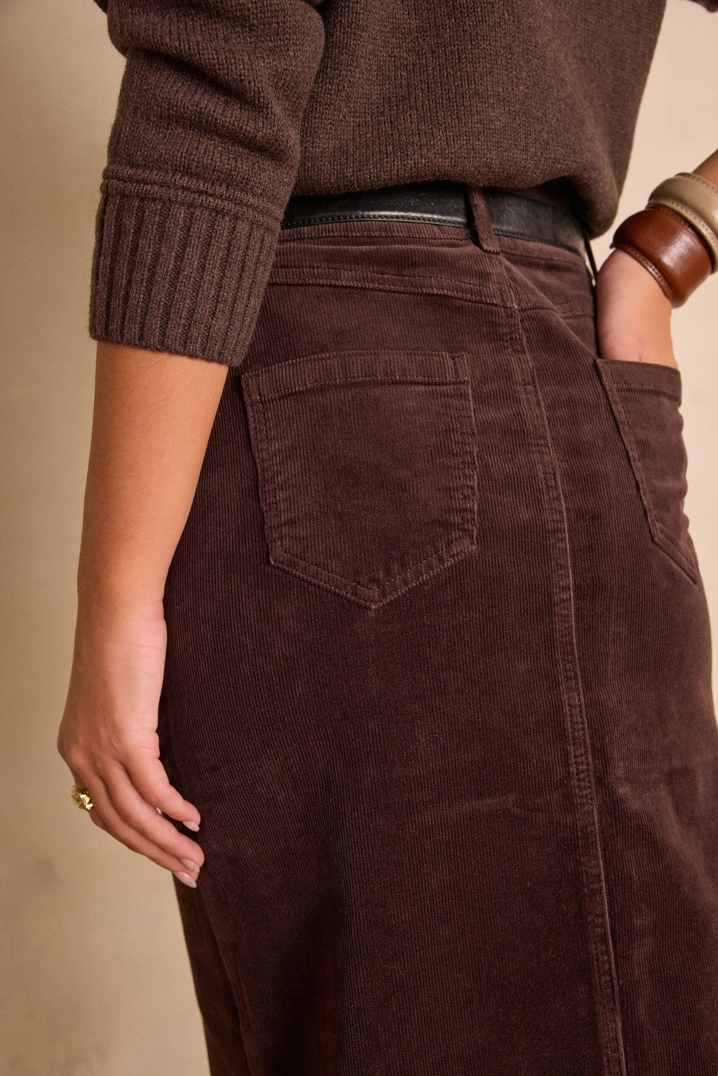Structure Cléo Millera Velvet - Dark Brown