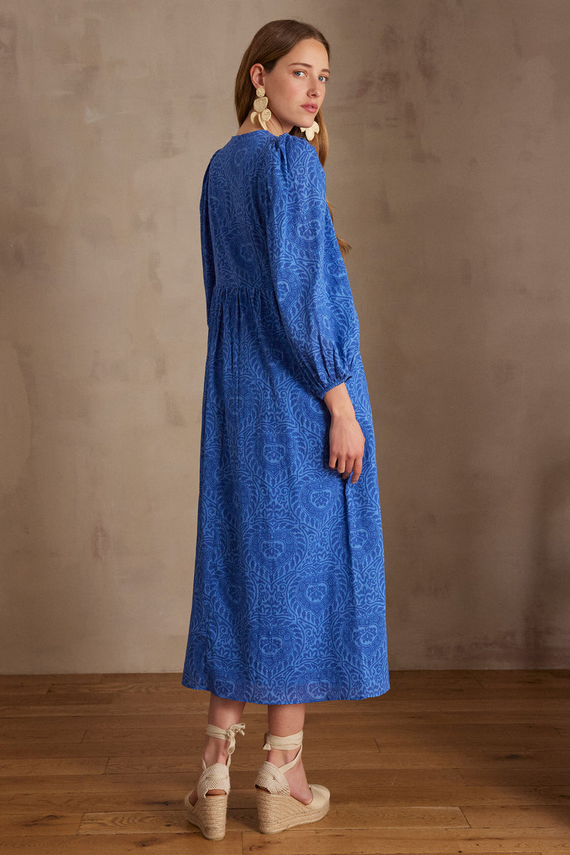 Robe Liviana - Bleu