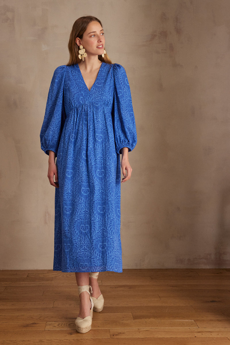 Robe Liviana - Bleu