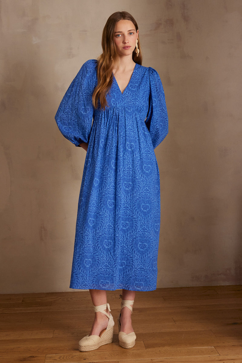 Robe Liviana - Bleu