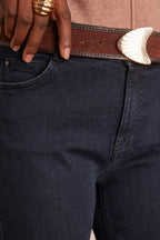 Lou Slim Trousers - Dark Wash