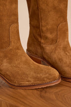 Victoria Boots - Light Camel